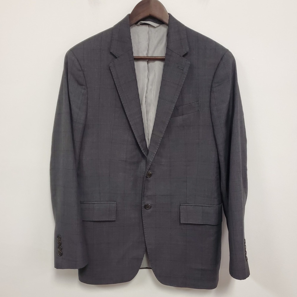 Todd Snyder Mens Mayfair Blazer Size 38R Gray Professional Corpcore Business